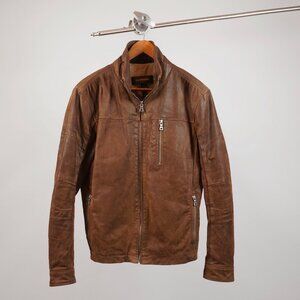 DANIER Genuine Leather Biker Jacket